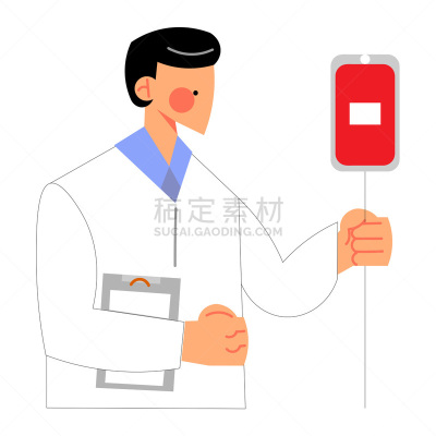门诊部,部分,背景,绘画插图,人,红色,机敏
