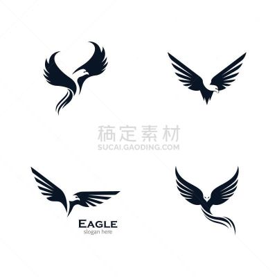 矢量,鹰,运动,自由,野生动物,老鹰,鸟类,证章,品牌名称,背景
