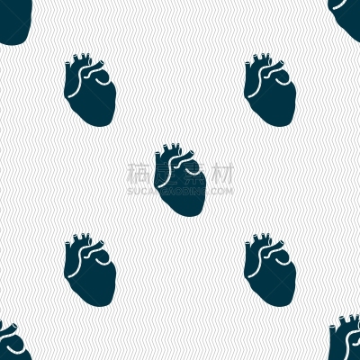 几何形状,四方连续纹样,人类心脏,标志,分离着色,生物学,健康保健,人,爱
