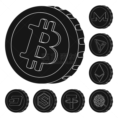 符号,分离着色,银行业,商务,波纹,部分,设计,收集