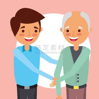 白昼,祖父母,贺卡,可爱的,白色,祖母,文字,粉色,问候,庆祝
