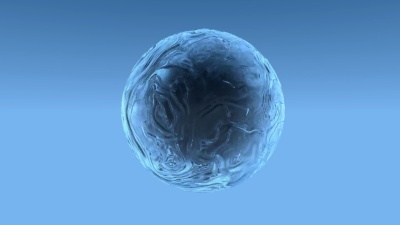 黑色水球