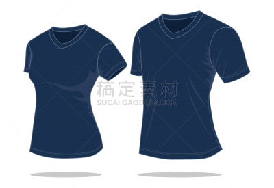 模板,v领,海军蓝,女人,男人,矢量,衬衫,用右手,暗色,纺织品
