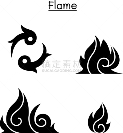 火,图表设计师,火焰,分离着色,卷着的,热,大篝火,概念,燃烧,收集