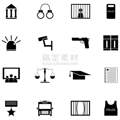 图标集,白色,书,陪审员,法官,文档