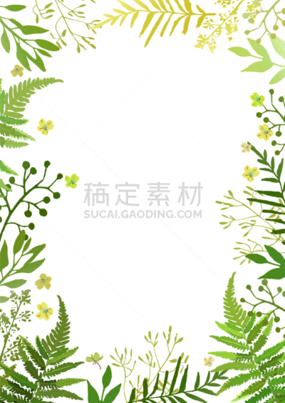 叶子,动物手,边框,华丽的,请柬,植物群,婚礼,布置,花,问候
