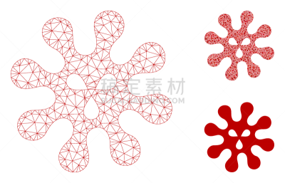 三角形,铁丝网,镶嵌图案,生物学,不卫生的,几何形状,丑陋,图像,生病