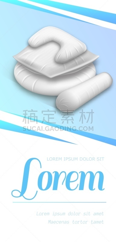 个性,柔和,枕头,白色,圆柱体,模板,三维图形,圆形