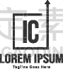 模板,品牌名称,极简构图,电脑芯片,边框,商务,C1,字母,信函,现代