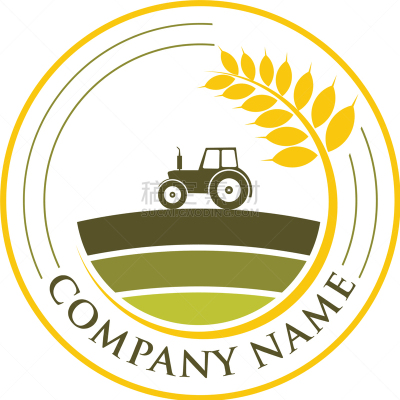 agriculture logo template design icon sign or