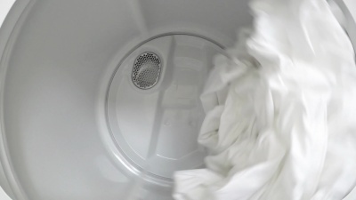 滚筒式干燥机在运行中