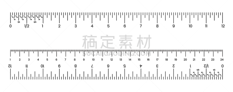 英寸,厘米,毫米,尺,数字,比例,不锈钢,一个物体,背景分离,长度