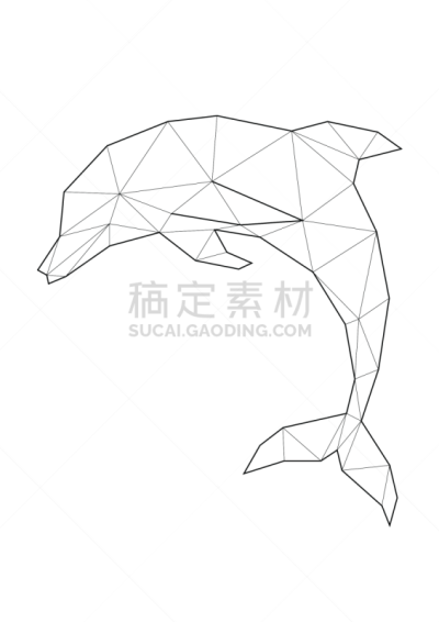 海豚,动物,书页,艺术,墙,低多边形效果 ,数字化显示,折纸工艺,打印单据,野生动物