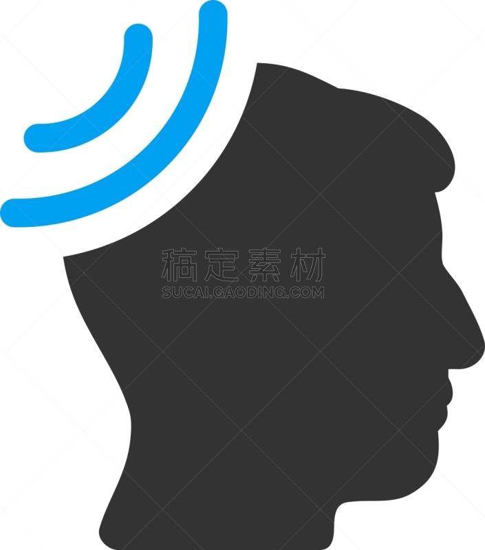 收音机,脑,前台,平坦的,计算机图标,男孩,人,白色背景,男人,联系