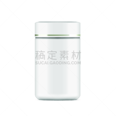 白色,广口瓶,发胶,润肤露,塑胶,米色,健康保健,瓶盖,背景分离,模板