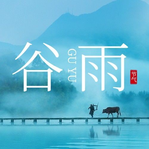 谷雨节气祝福宣传公众号次图预览效果
