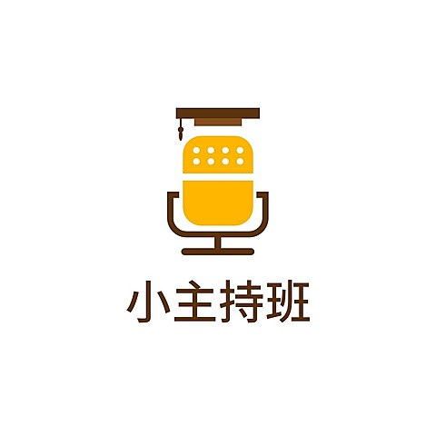 素质教育主持人培训头像logo