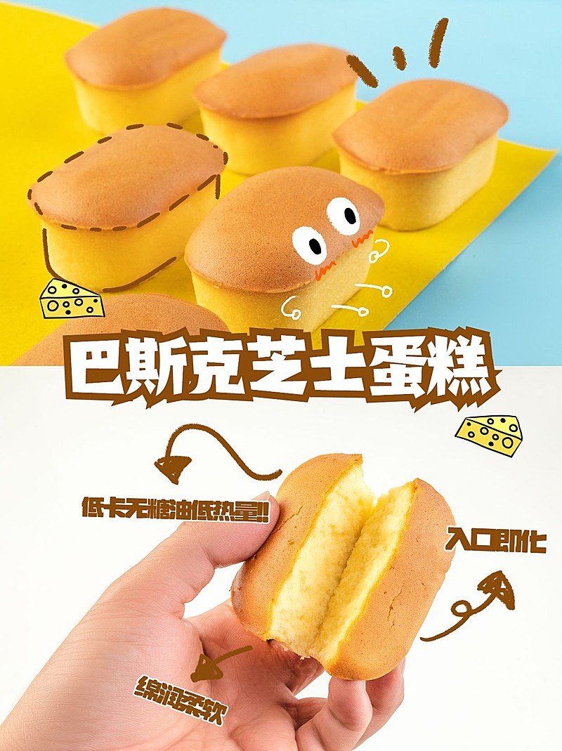 餐饮美食攻略指南可爱风海报