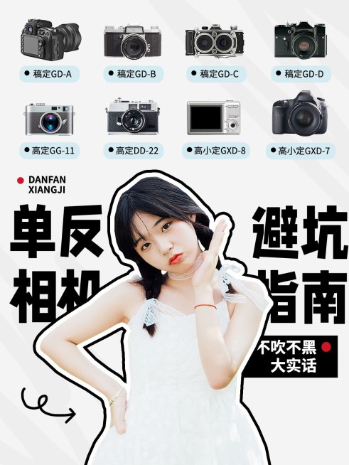 数码相机测评攻略指南小红书封面预览效果