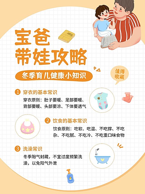 母婴亲子育儿知识科普小红书配图