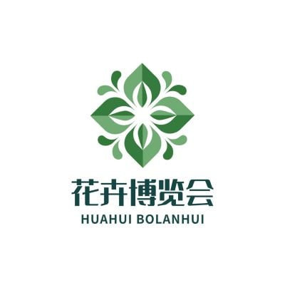 鲜花园林图形LOGO