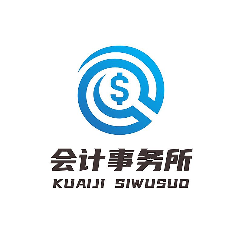 财务会计代理记账图形LOGO