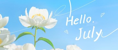 通用7月你好祝福清新公众号首图
