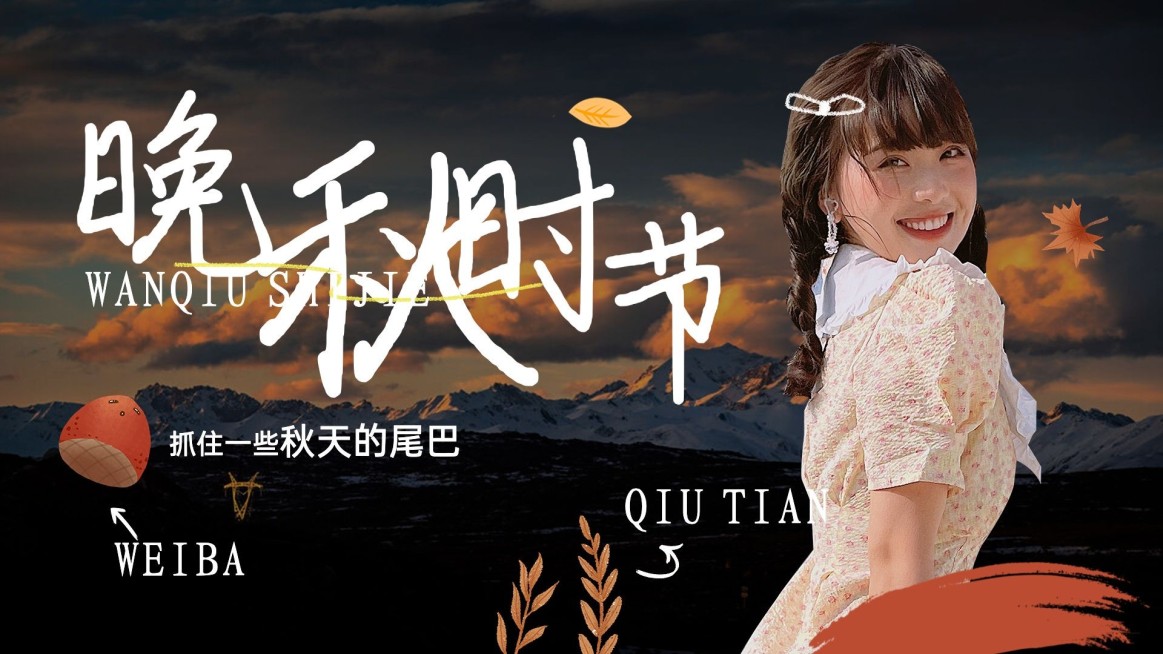 唯美风vlog混剪横版视频封面预览效果