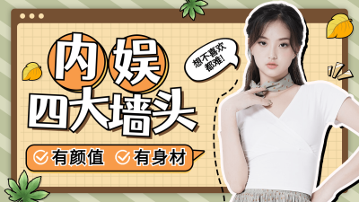 综艺风明星应援混剪横版视频封面
