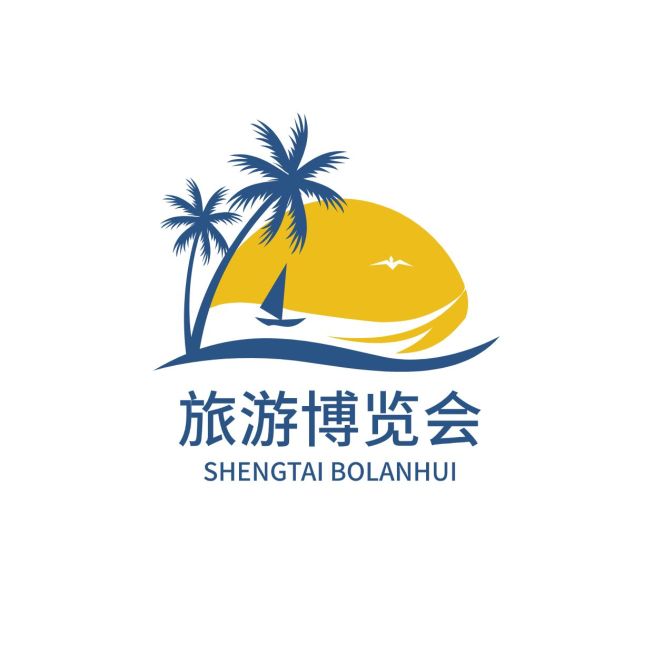 旅游服务公司图形LOGO预览效果