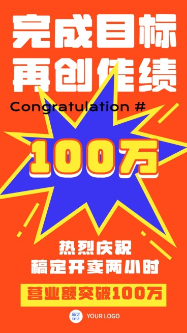业绩喜报预览效果