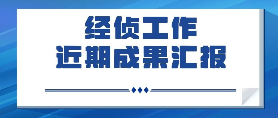 公安经济侦查工作汇报成果总结简约政务公众号首图预览效果