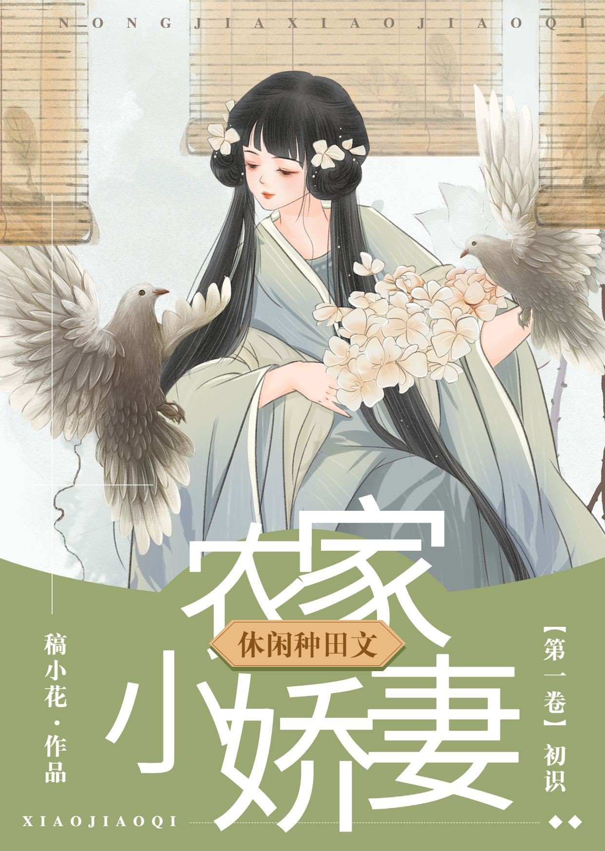古风手绘言情网络小说网文书籍封面