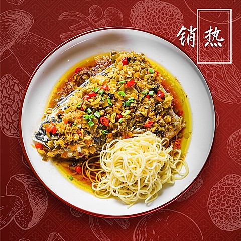 中餐正餐产品展示实景饿了么主图