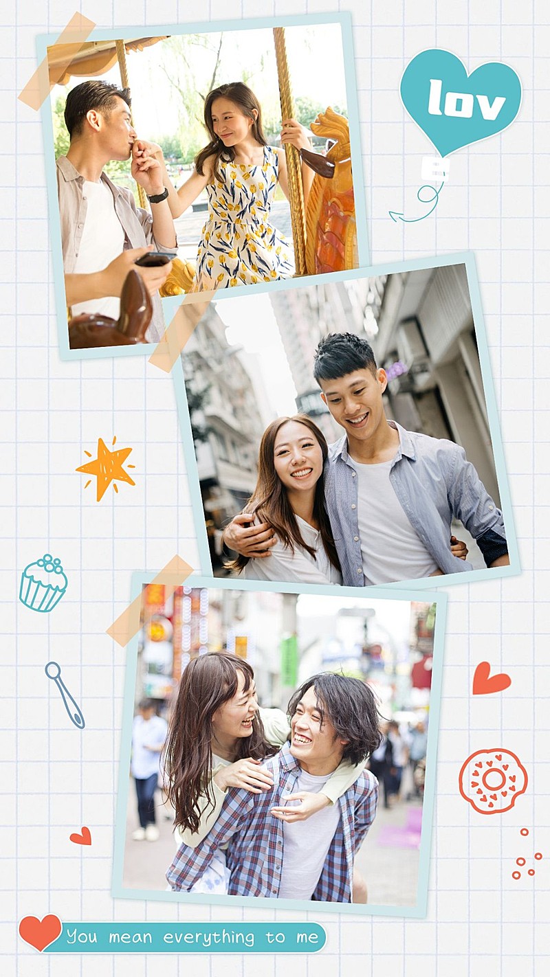 拼图晒照片晒生活晒旅游