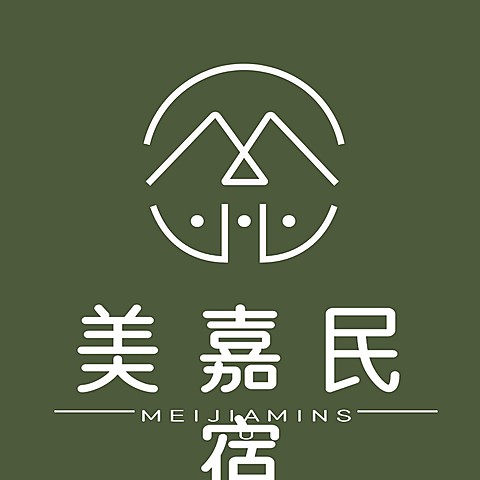 网红/文艺民宿品牌宣传图形logo