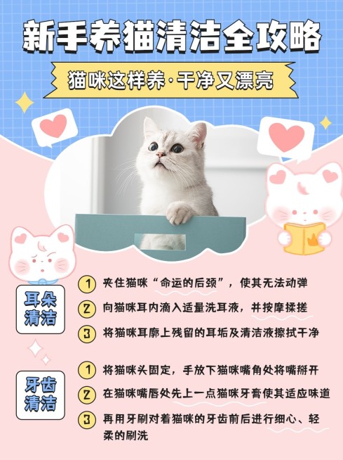 宠物知识攻略科普小红书配图预览效果