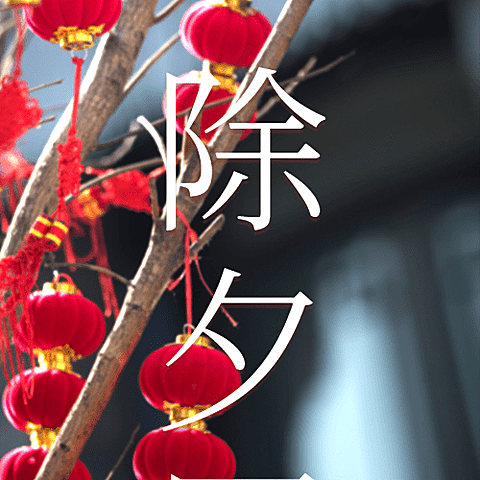 除夕春节祝福团圆实景公众号次图
