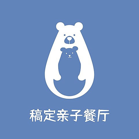 母婴亲子品牌宣传LOGO简约微信头像