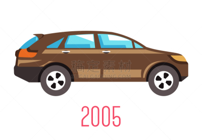 掀背车,汽车,分离着色,2005,模型,计算机图标,转基因,家庭,窗户,屋顶