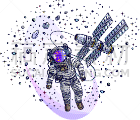 宇航员,太空船,国际空间站,勇气,男人,太空服,太空,科学家,直的,联系