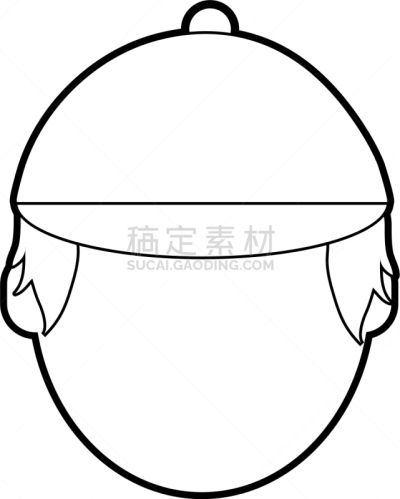 男人,轮廓,商务,人,肖像,图像,头发,矢量,发型,违约