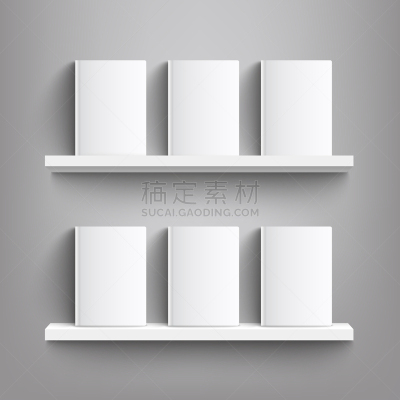 白色,书,空白的,书架,架子,羽绒被,数字6,写实,站
