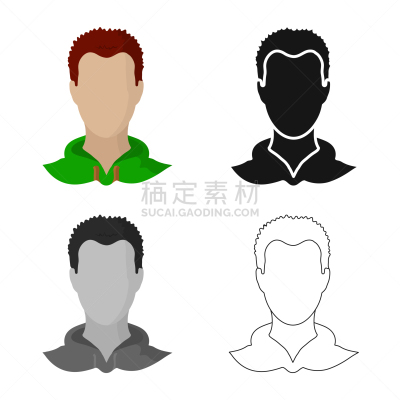 标志,与摄影有关的场景,专业人员,分离着色,假发,男人,肖像,图像,设计,收集