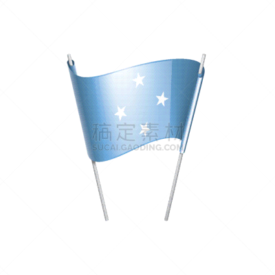 密克罗尼西亚,绘画插图,矢量,美国,白色背景,气候,国内著名景点,泻湖,背景,身份