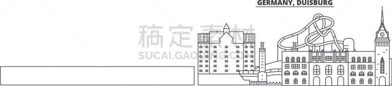 杜依斯堡,城市天际线,德国,分界线,海港,船,河流,天空,克雷菲尔德,建筑