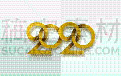 2020,新年前夕,雕刻图像,缎带,请柬,事件,暗色,信函,做,问候
