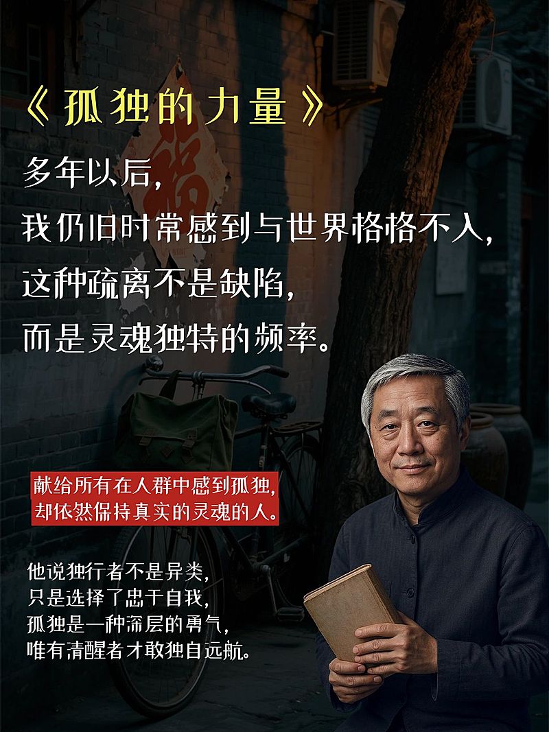 情感语录金句生活分享文艺感实景人像抠图小红书封面