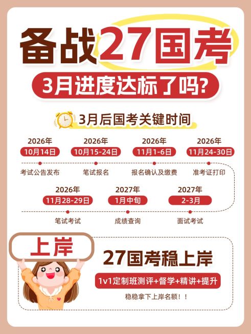 教育培训职业教育考公课程介绍小红书配图预览效果