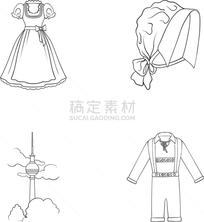 自然,蜘蛛网,德国,计算机图标,分离着色,轮廓,国内著名景点,衬衫,收集